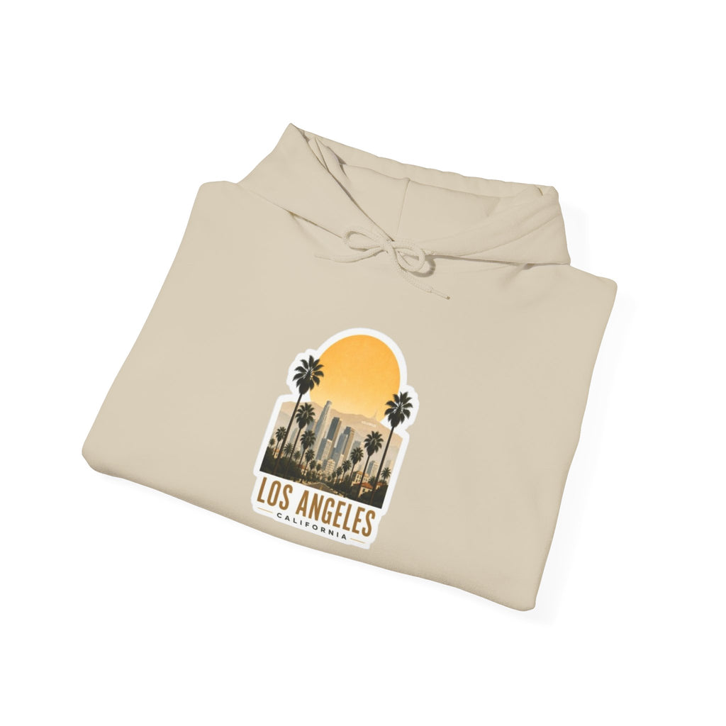 Los Angeles Sunset Palm Trees Hoodie