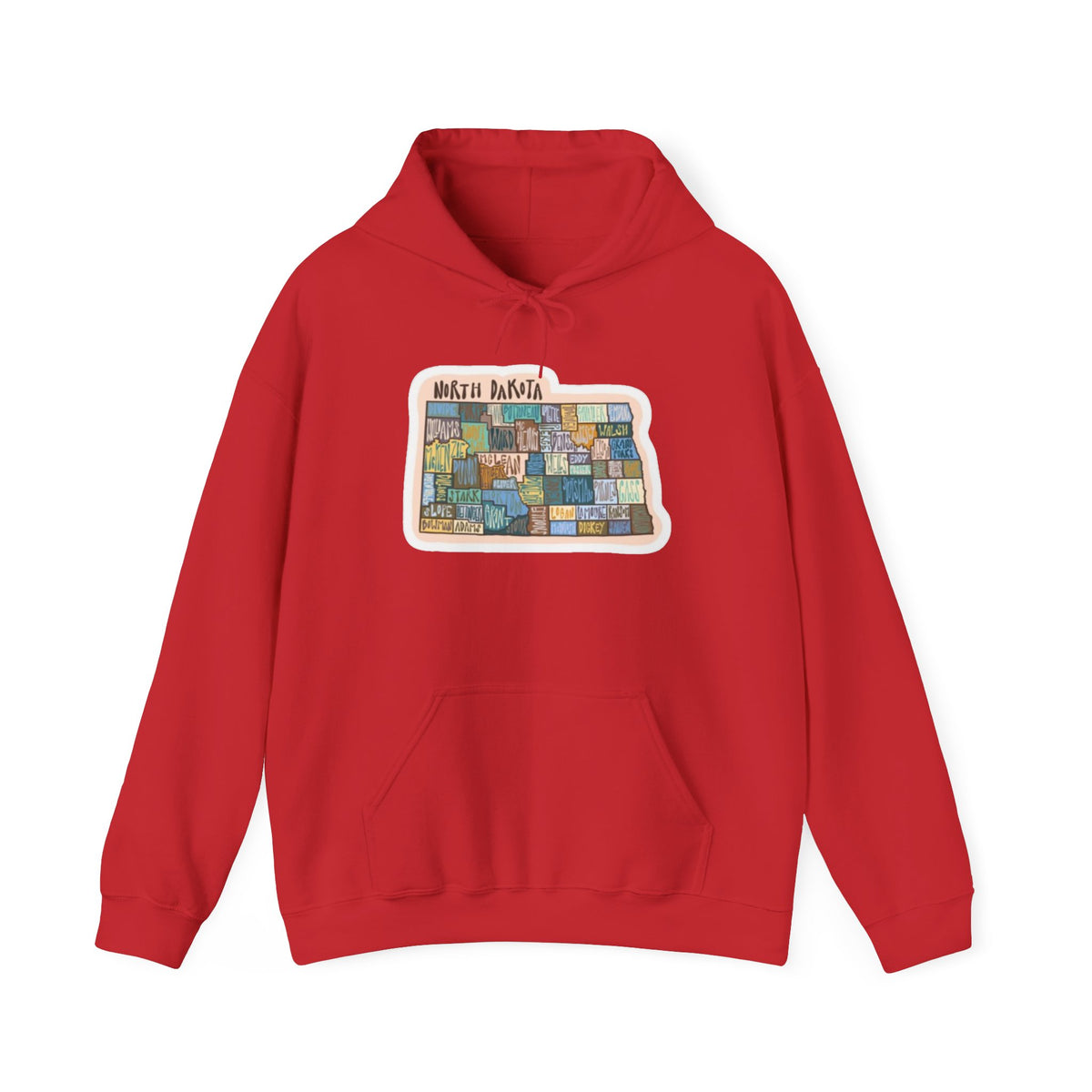 North Dakota Graphic Hoodie