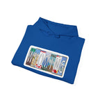 Wyoming License Plate Graphic Hoodie