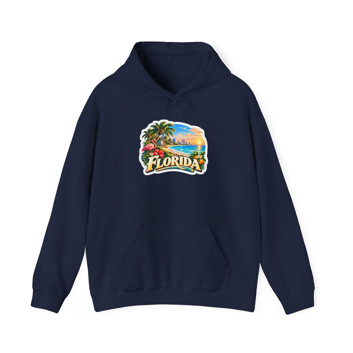 Florida Palm Tree Graphic Hoodie