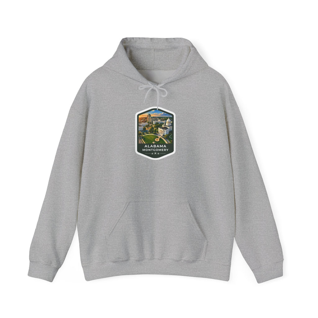 Alabama Montgomery Roadway Scenic Travel Hoodie