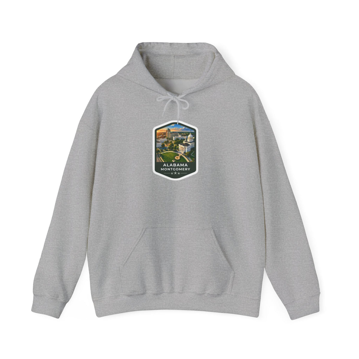 Alabama Montgomery Roadway Scenic Travel Hoodie