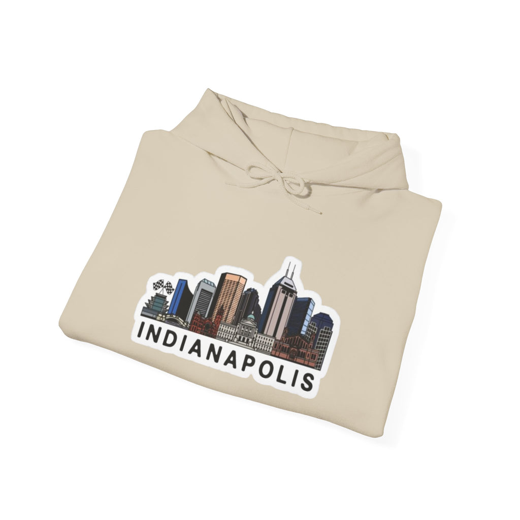 Indianapolis Skyline Hoodie