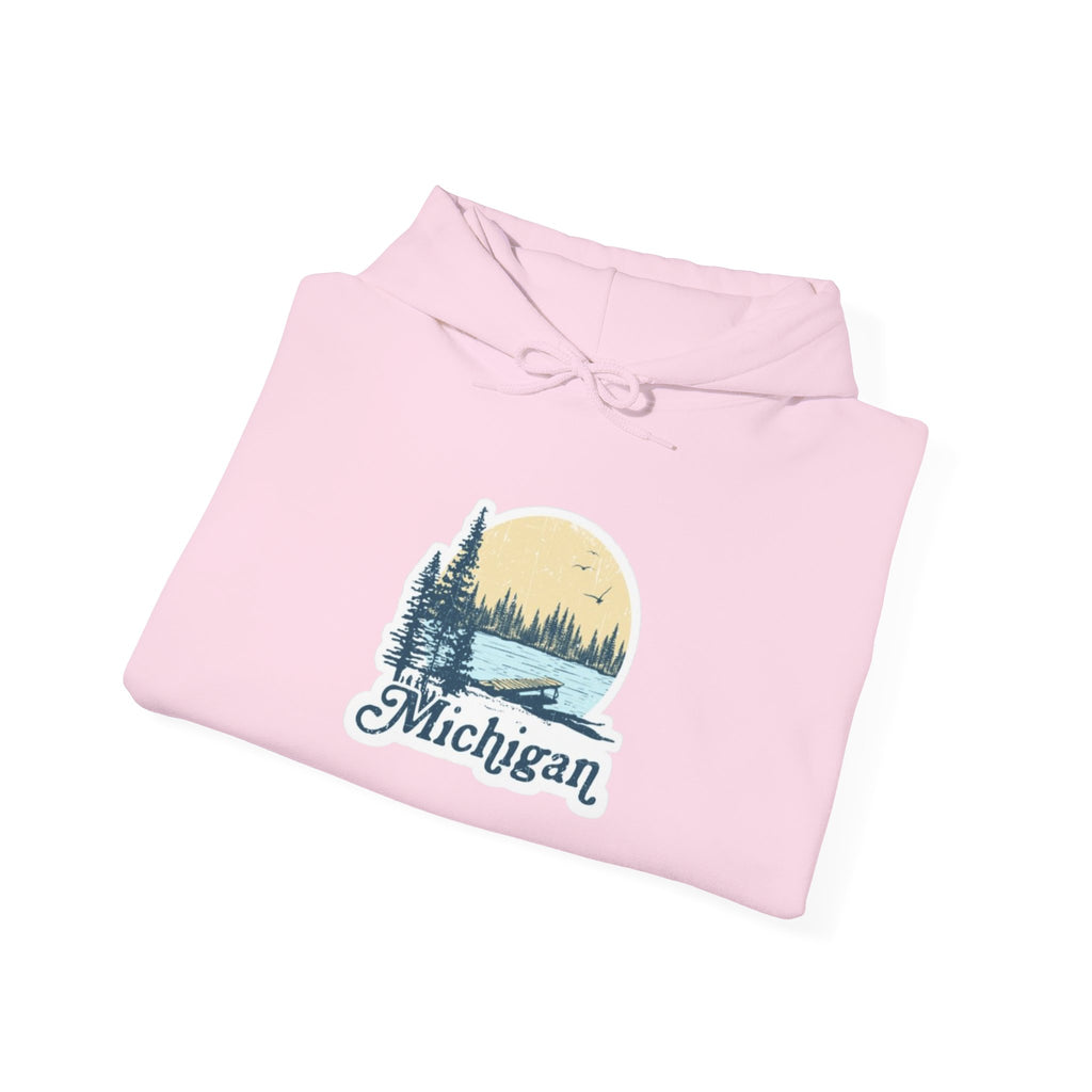 Michigan Sunset Pines Hoodie