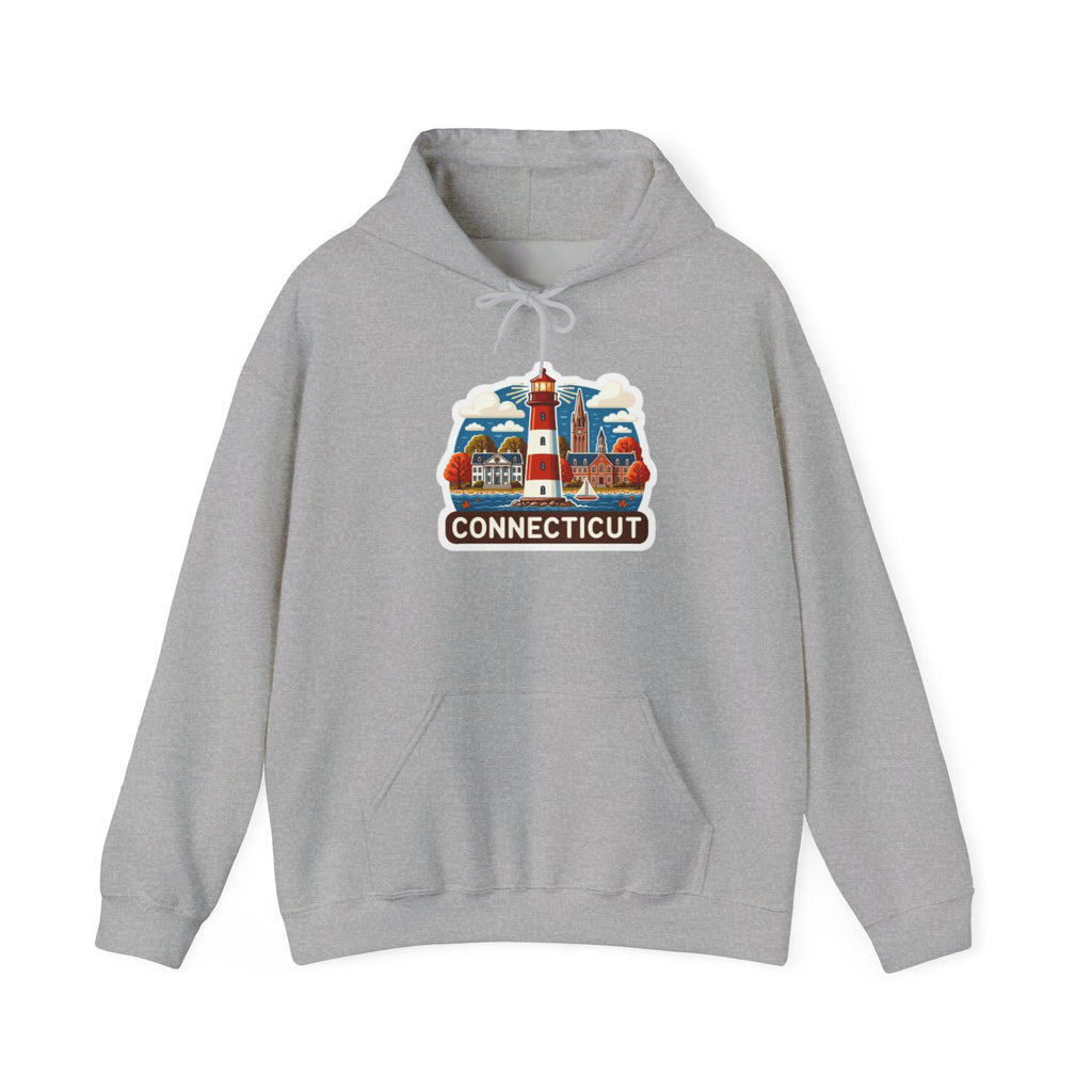 Connecticut Lighthouse Souvenir Hoodie