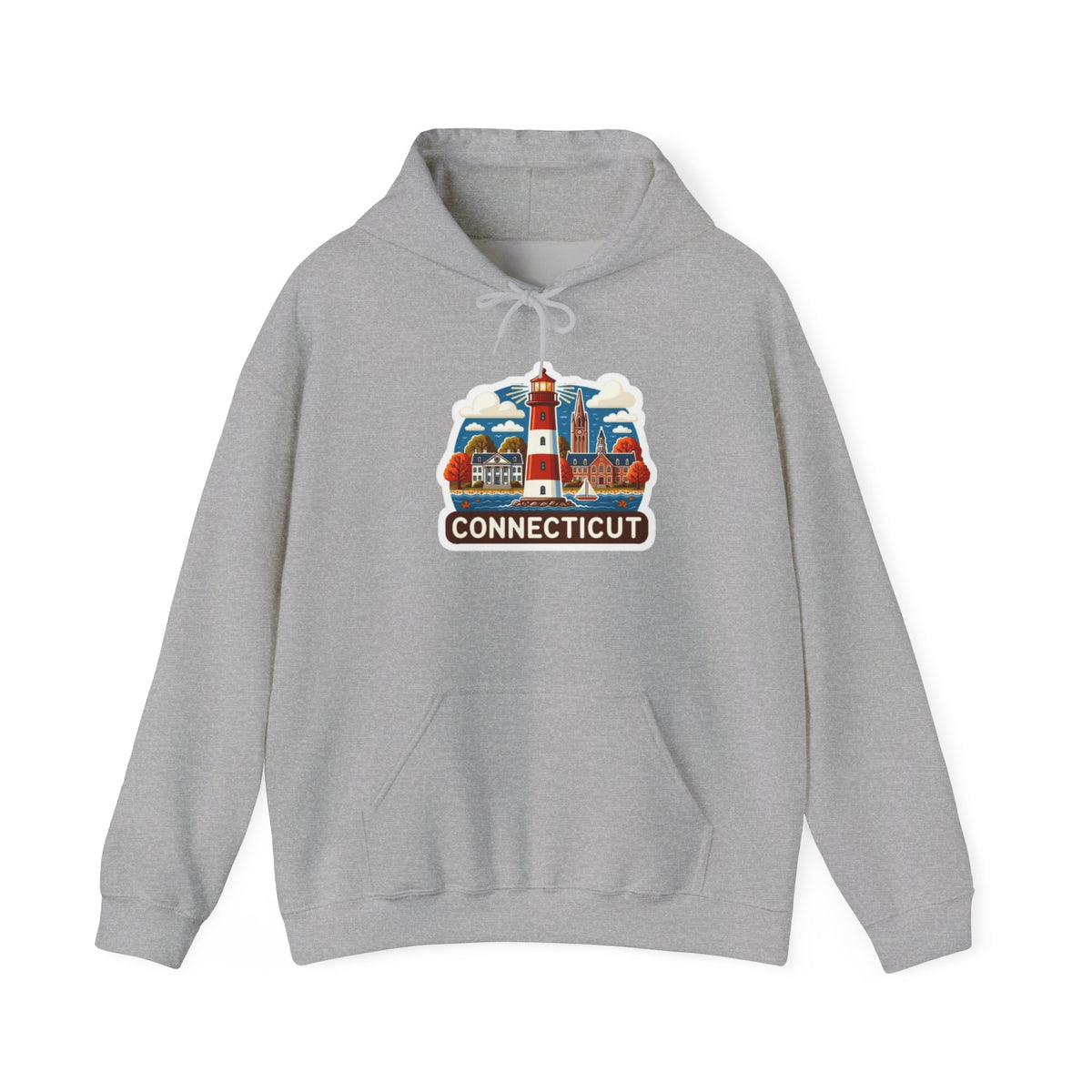 Connecticut Lighthouse Souvenir Hoodie