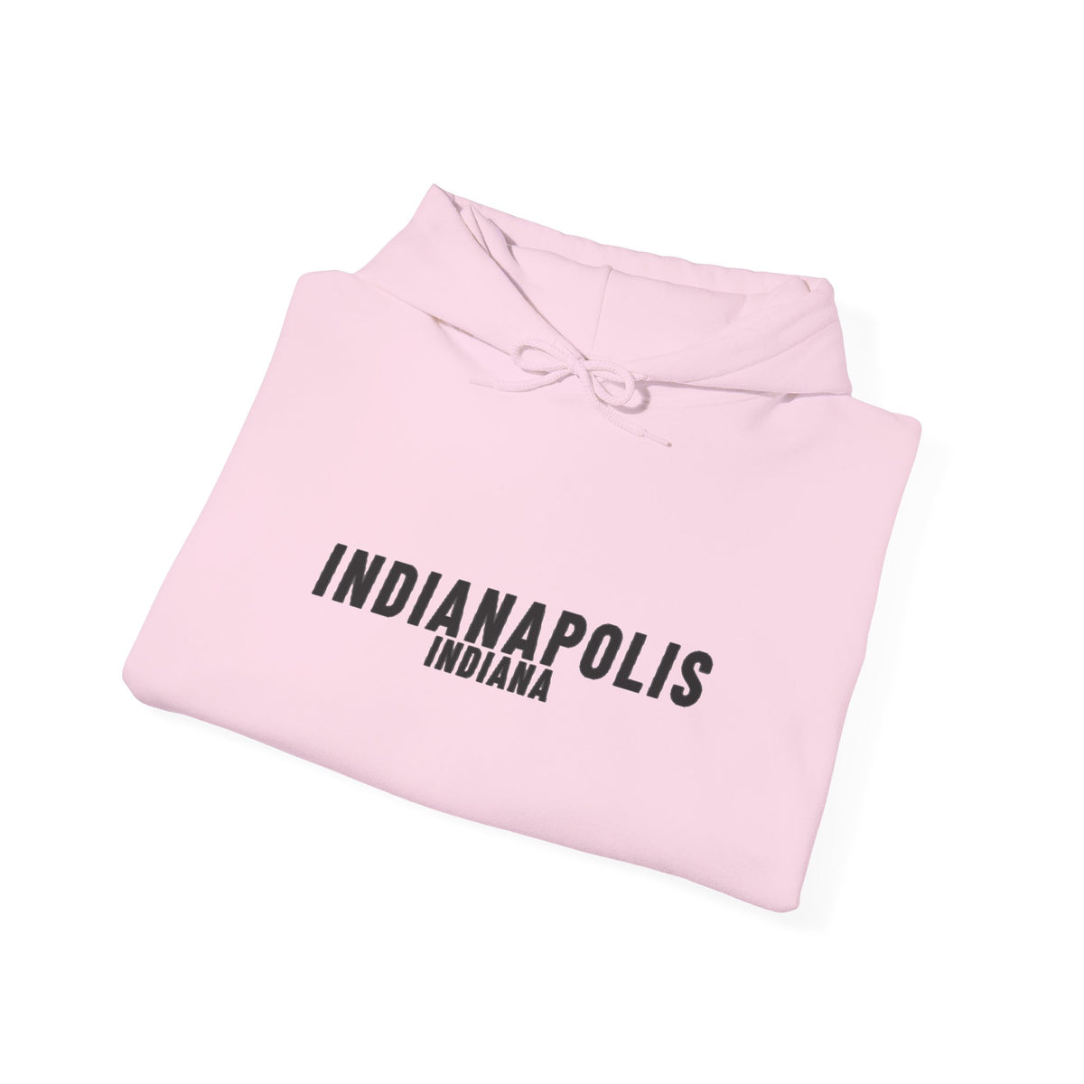 Indianapolis Indiana City Text Hoodie