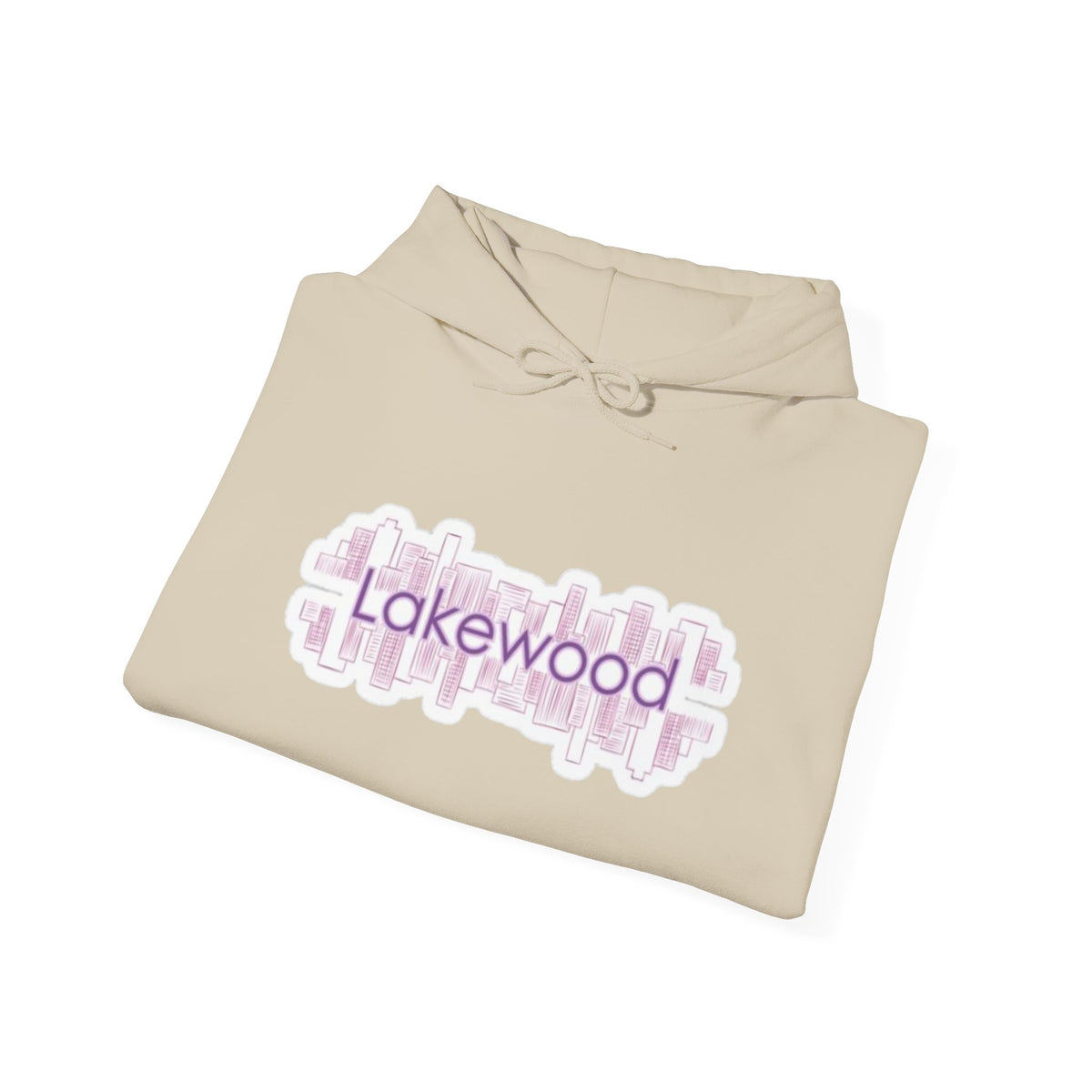 Lakewood Colorado Pink Script Hoodie