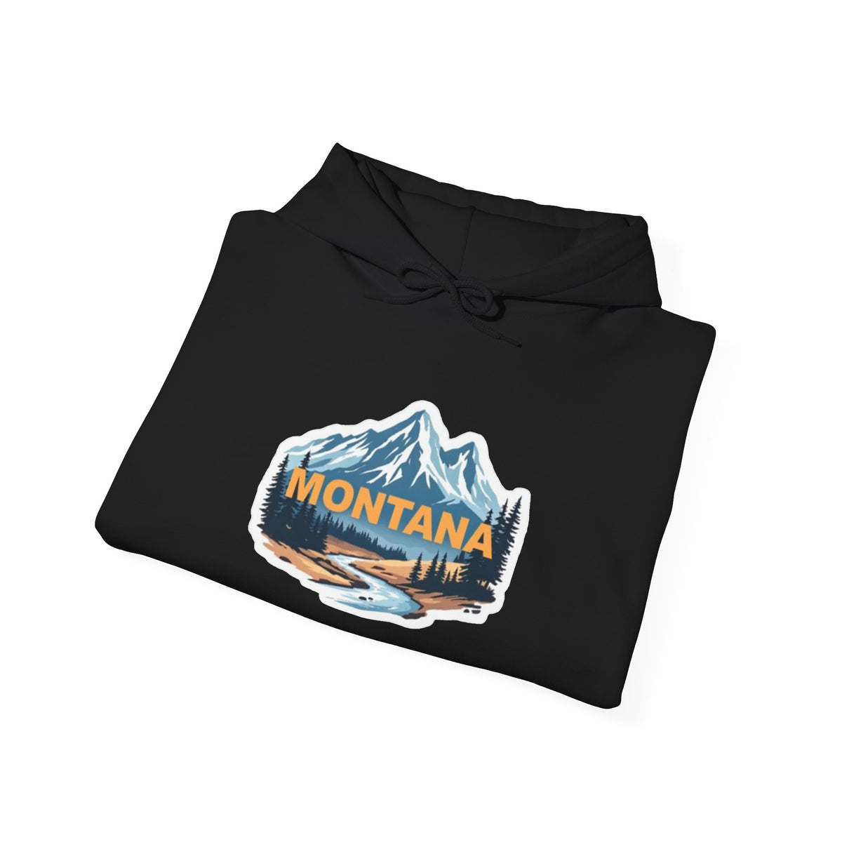 Montana Mountain Graphic Hoodie