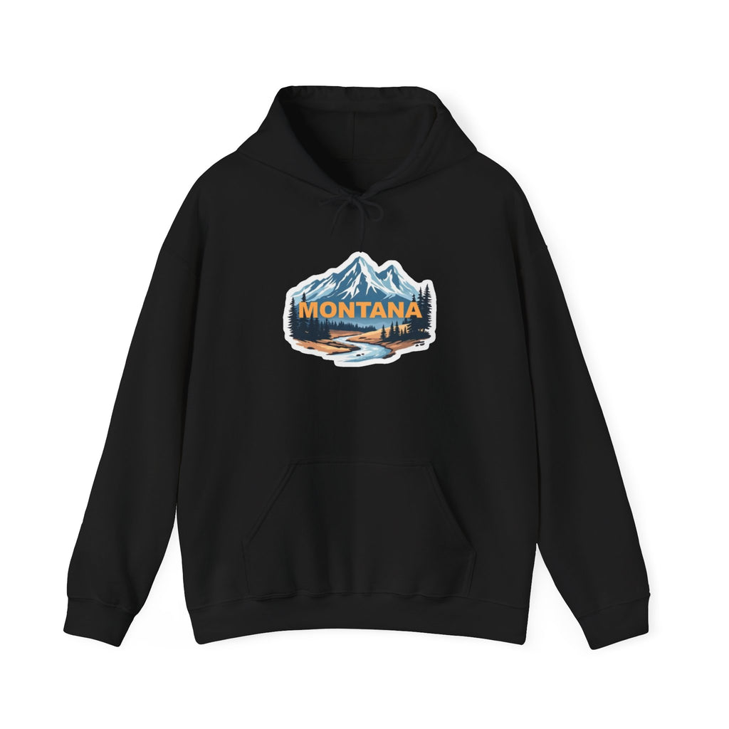 Montana Mountain Graphic Hoodie