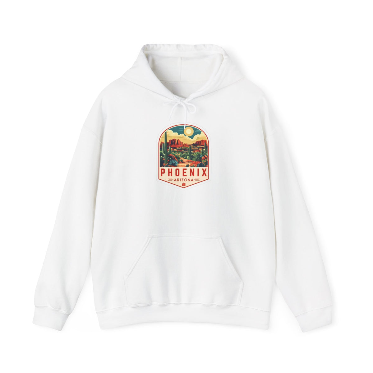 Phoenix Arizona Vintage Travel Hoodie