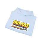 San Jose California Retro Graphic Hoodie