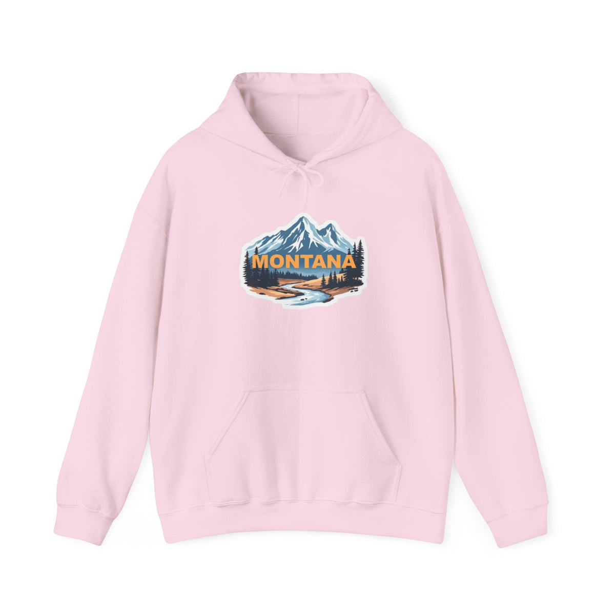 Montana Mountain Graphic Hoodie