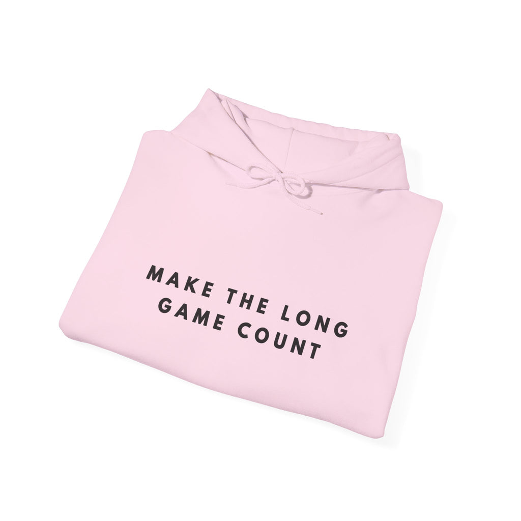Make the Long Game Count Hoodie