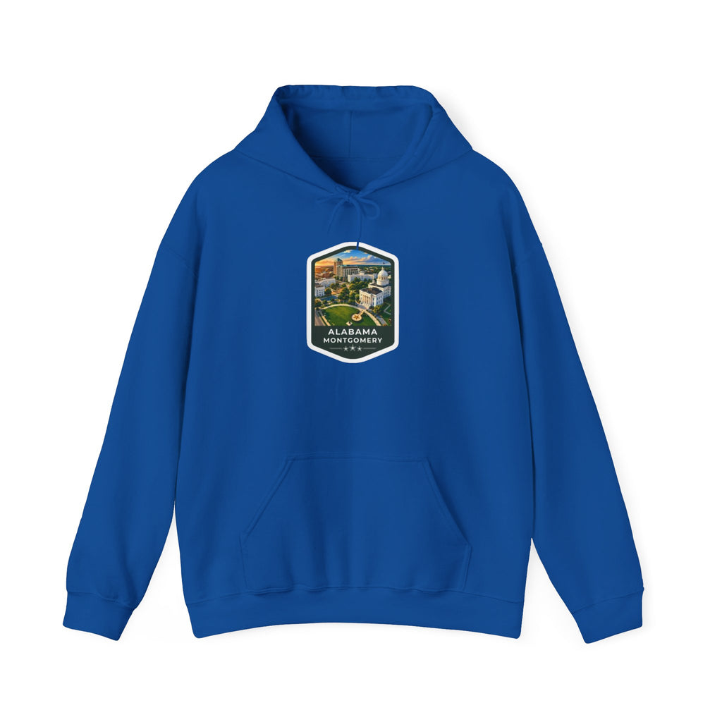 Alabama Montgomery Roadway Scenic Travel Hoodie