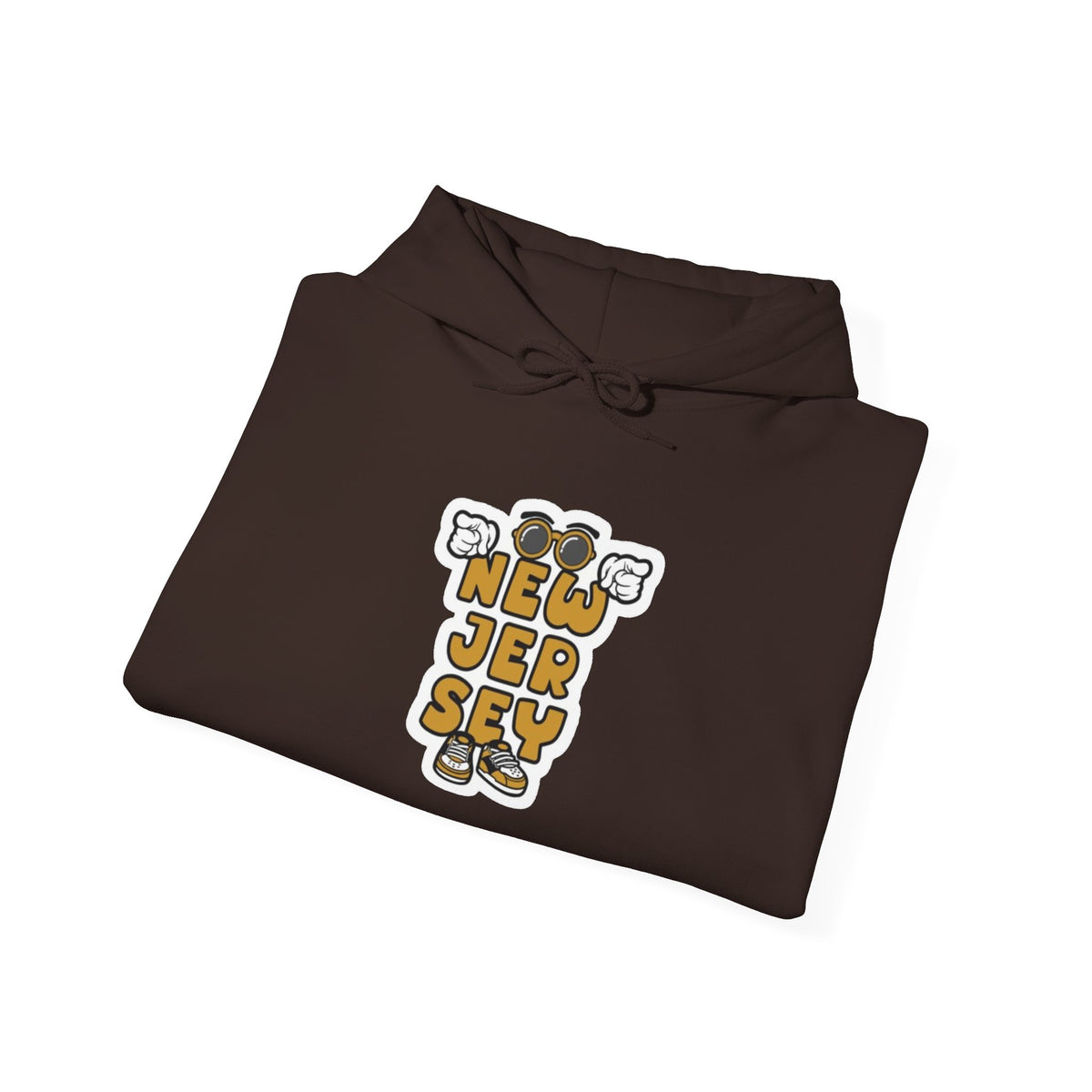 New Jersey Sayings Graphic Hoodie