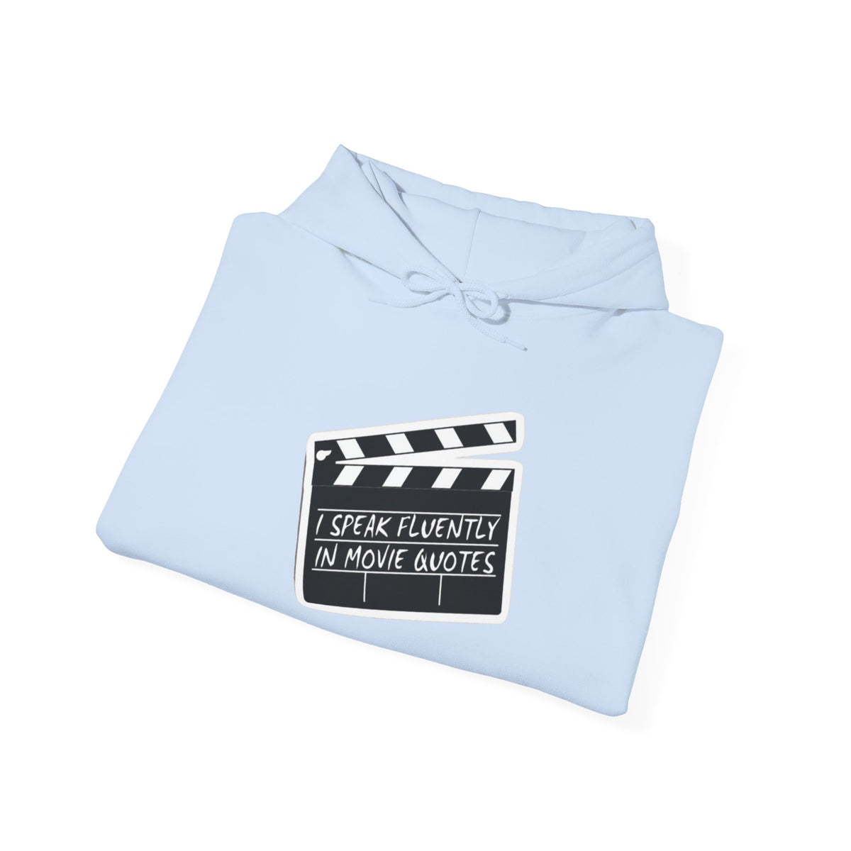 “Speak Fluent in Movie Quotes” Movie Lover Hoodie