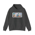 Wyoming License Plate Graphic Hoodie