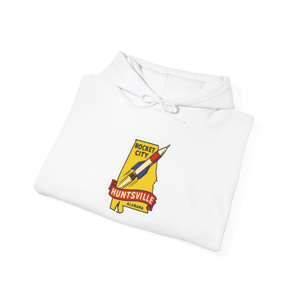 Rocket City Huntsville Alabama Graphic Hoodie