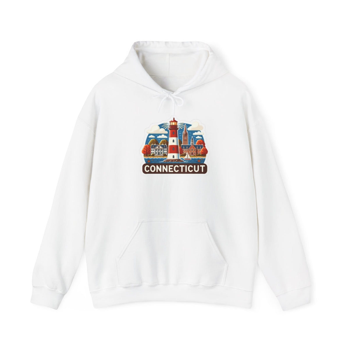 Connecticut Lighthouse Souvenir Hoodie