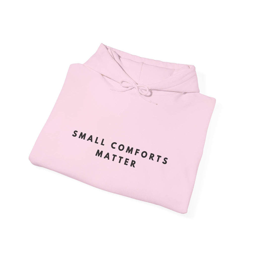 Small Comforts Matter Hoodie