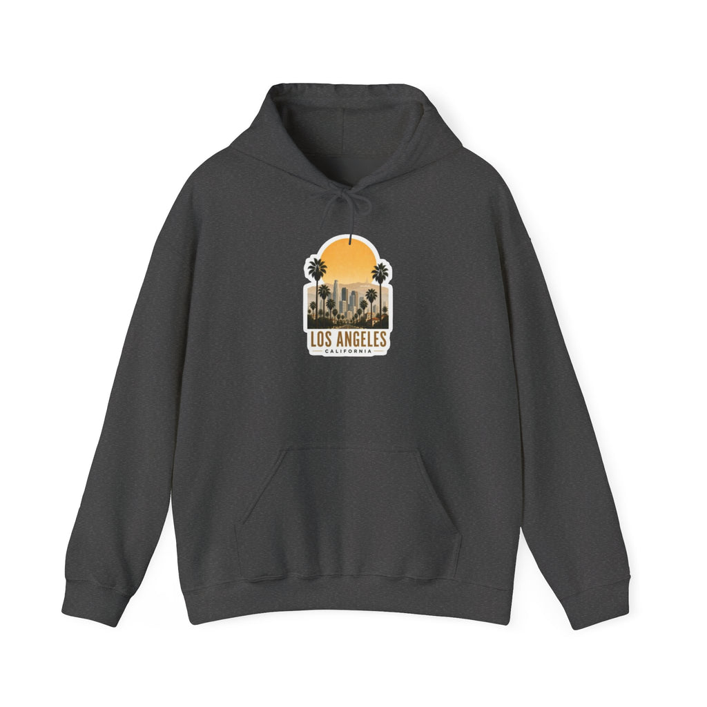 Los Angeles Sunset Palm Trees Hoodie