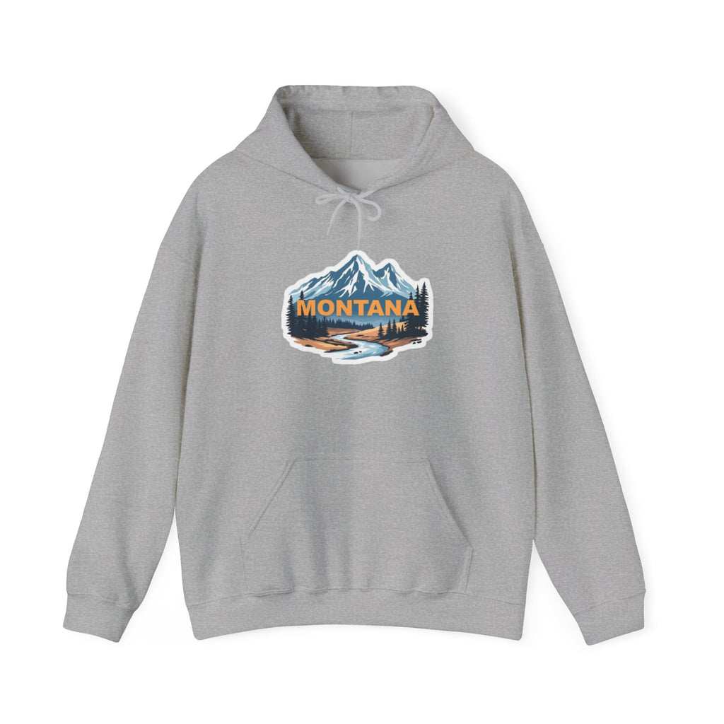 Montana Mountain Graphic Hoodie