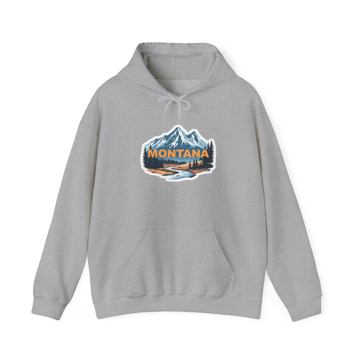 Montana Mountain Graphic Hoodie
