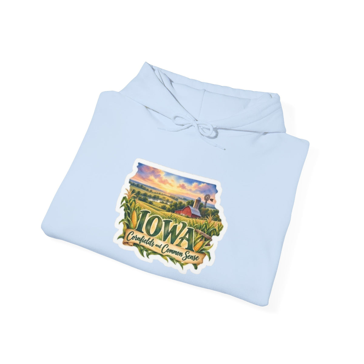 Iowa Scenic Landscape Hoodie
