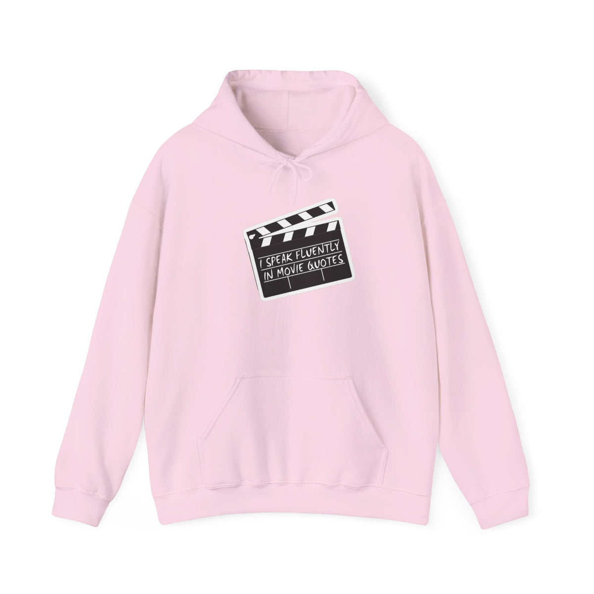 “Speak Fluent in Movie Quotes” Movie Lover Hoodie