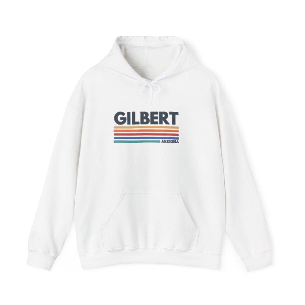 Gilbert Arizona Retro Stripe Hoodie