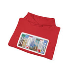Wyoming License Plate Graphic Hoodie