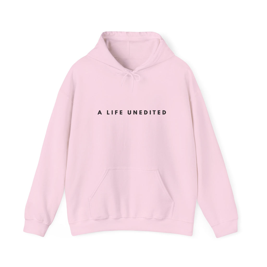 A Life Unedited Inspirational Hoodie