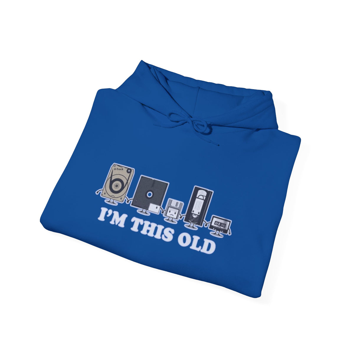 I’m This Old Funny Vintage-Inspired Unisex Hoodie