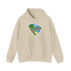 South Carolina Map Hooded Sweatshirt