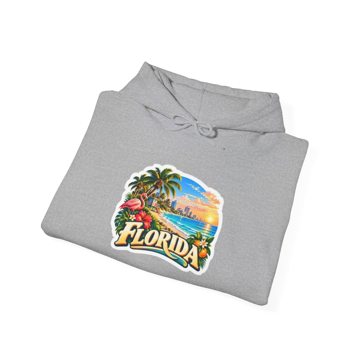 Florida Palm Tree Graphic Hoodie