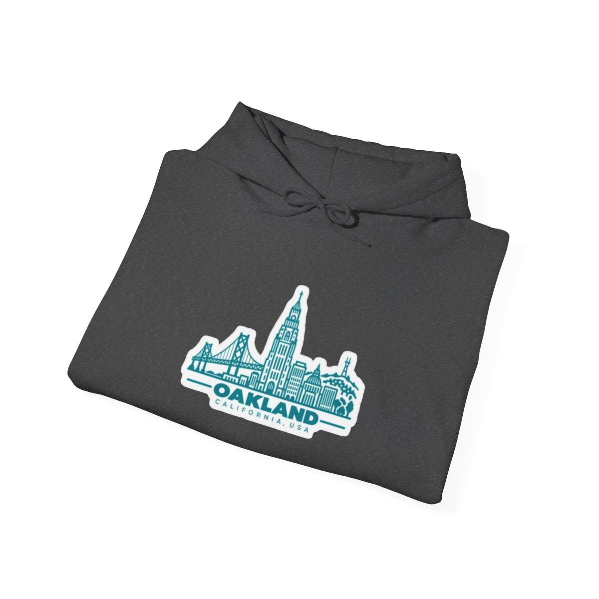 Oakland California Skyline Hoodie