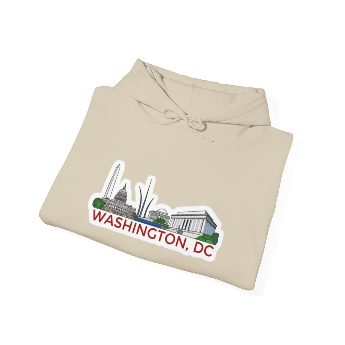 Washington, DC Skyline Souvenir Hoodie