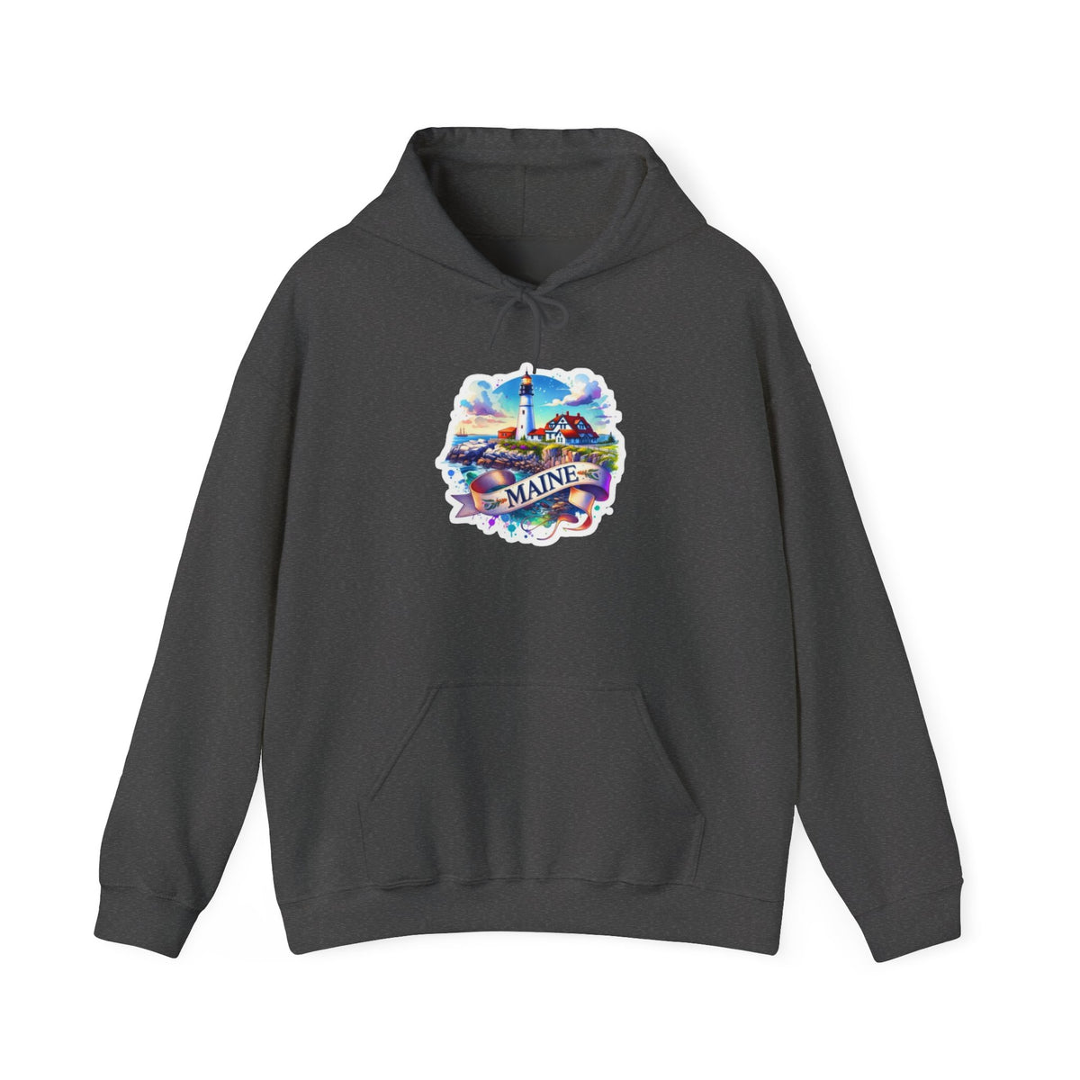 Maine Coastal Adventure Graphic Hoodie