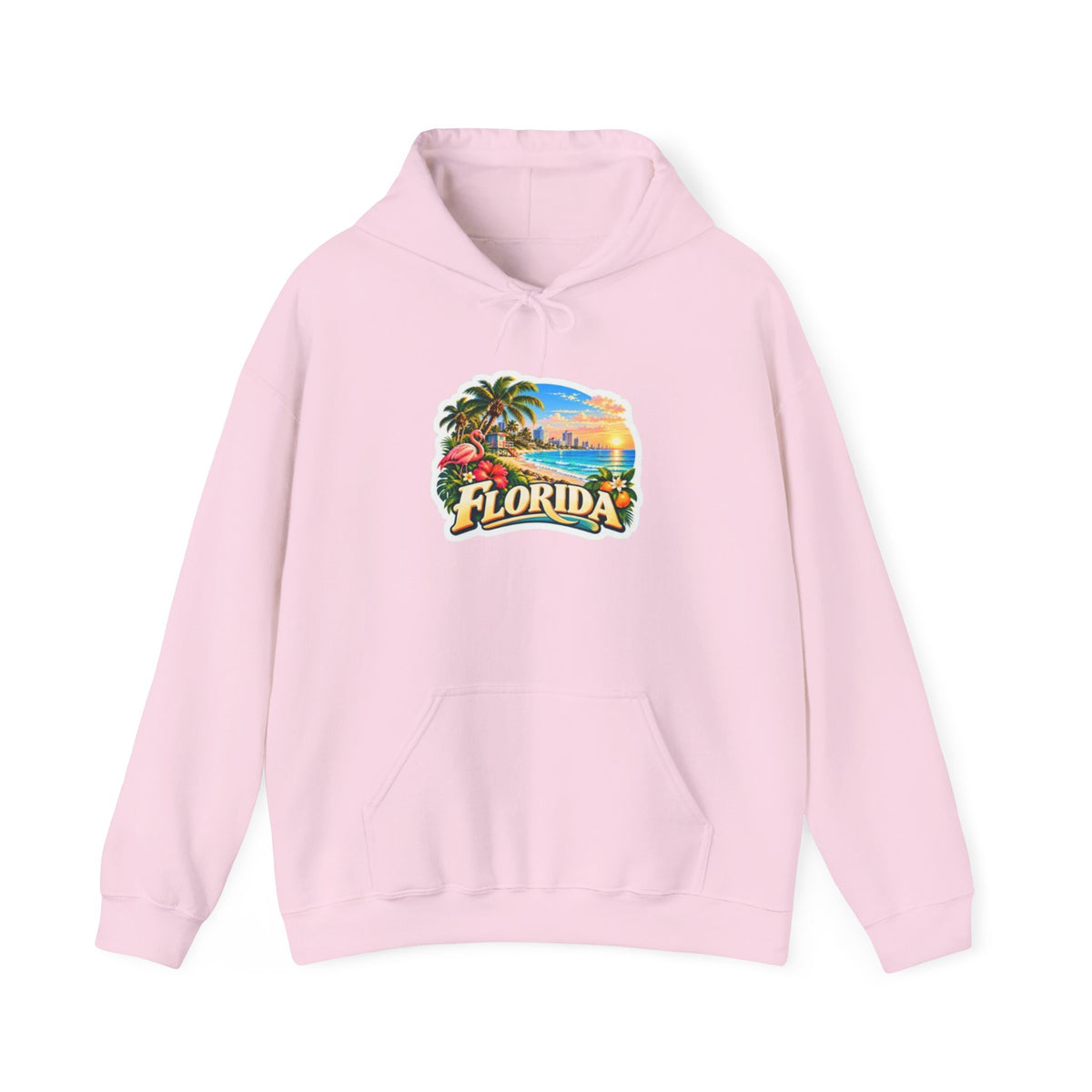 Florida Palm Tree Graphic Hoodie