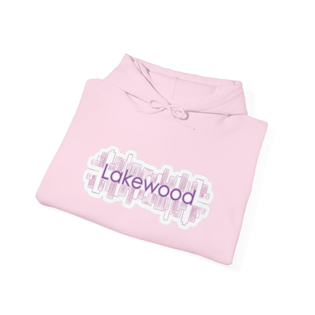 Lakewood Colorado Pink Script Hoodie