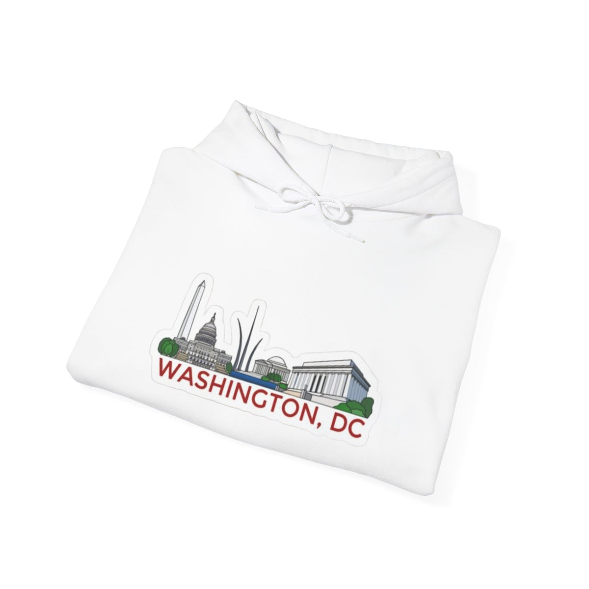 Washington, DC Skyline Souvenir Hoodie
