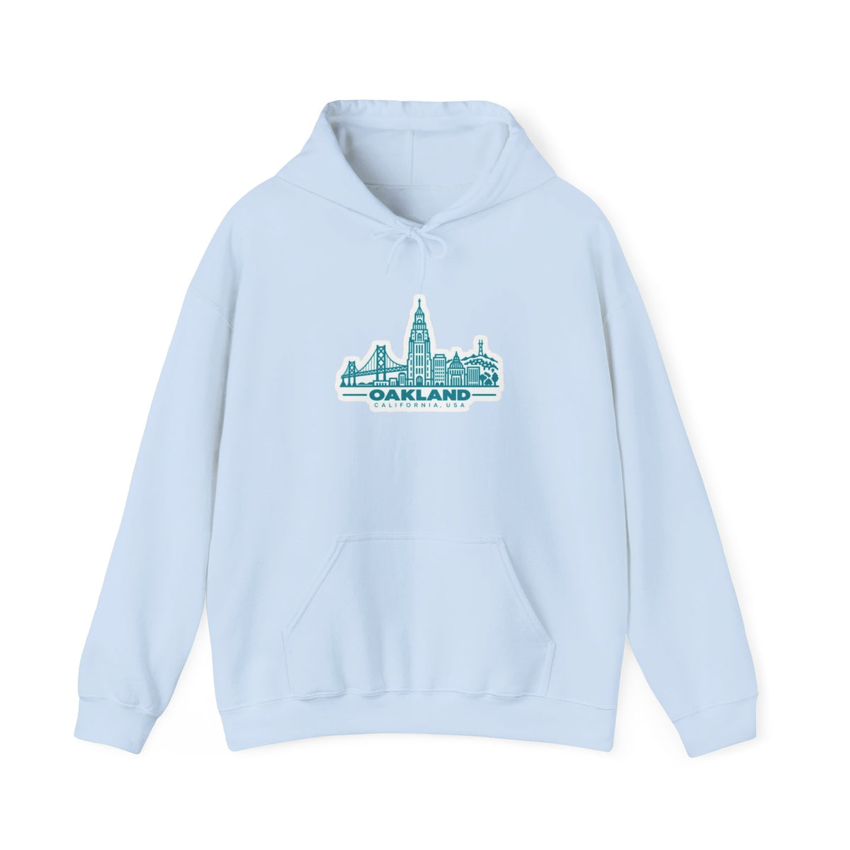 Oakland California Skyline Hoodie