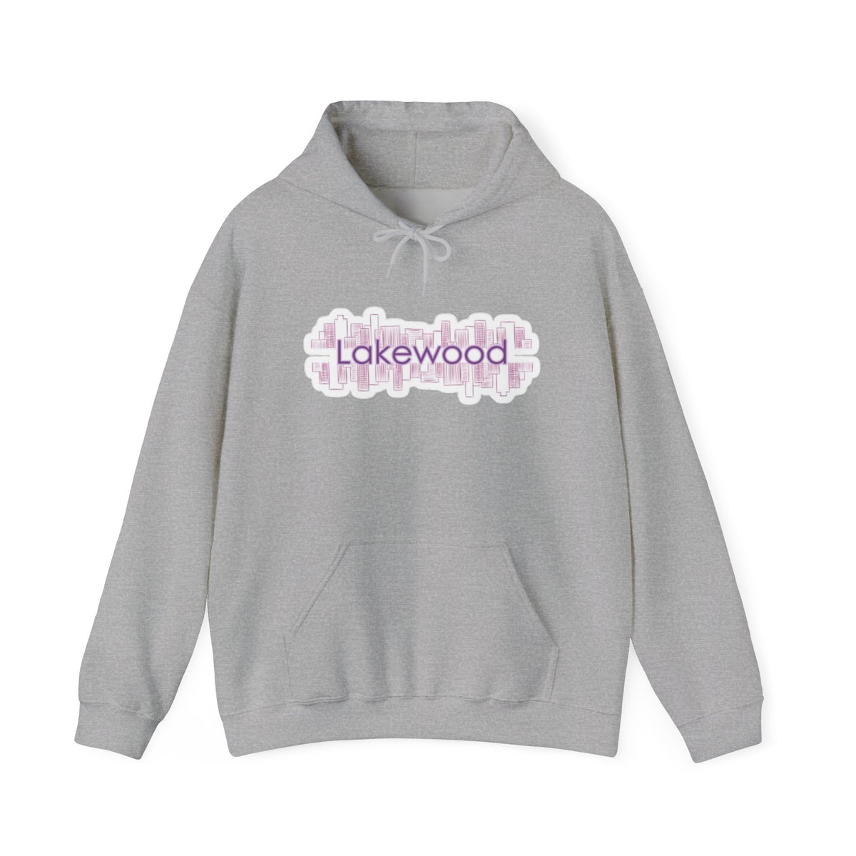 Lakewood Colorado Pink Script Hoodie