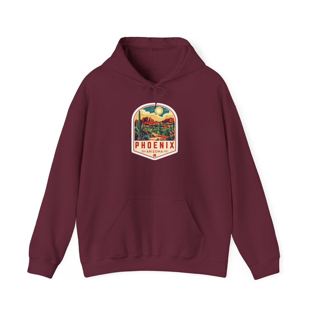 Phoenix Arizona Vintage Travel Hoodie