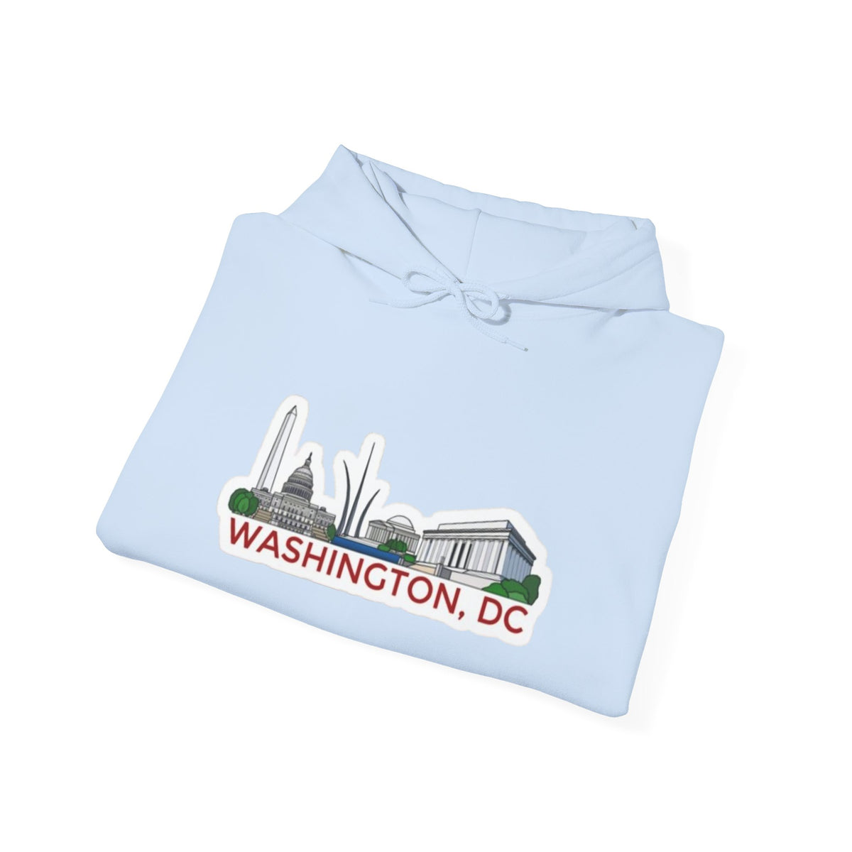 Washington, DC Skyline Souvenir Hoodie