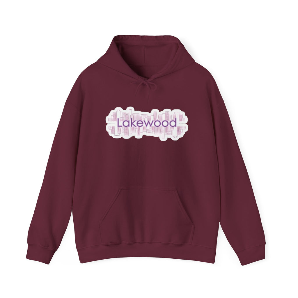Lakewood Colorado Pink Script Hoodie