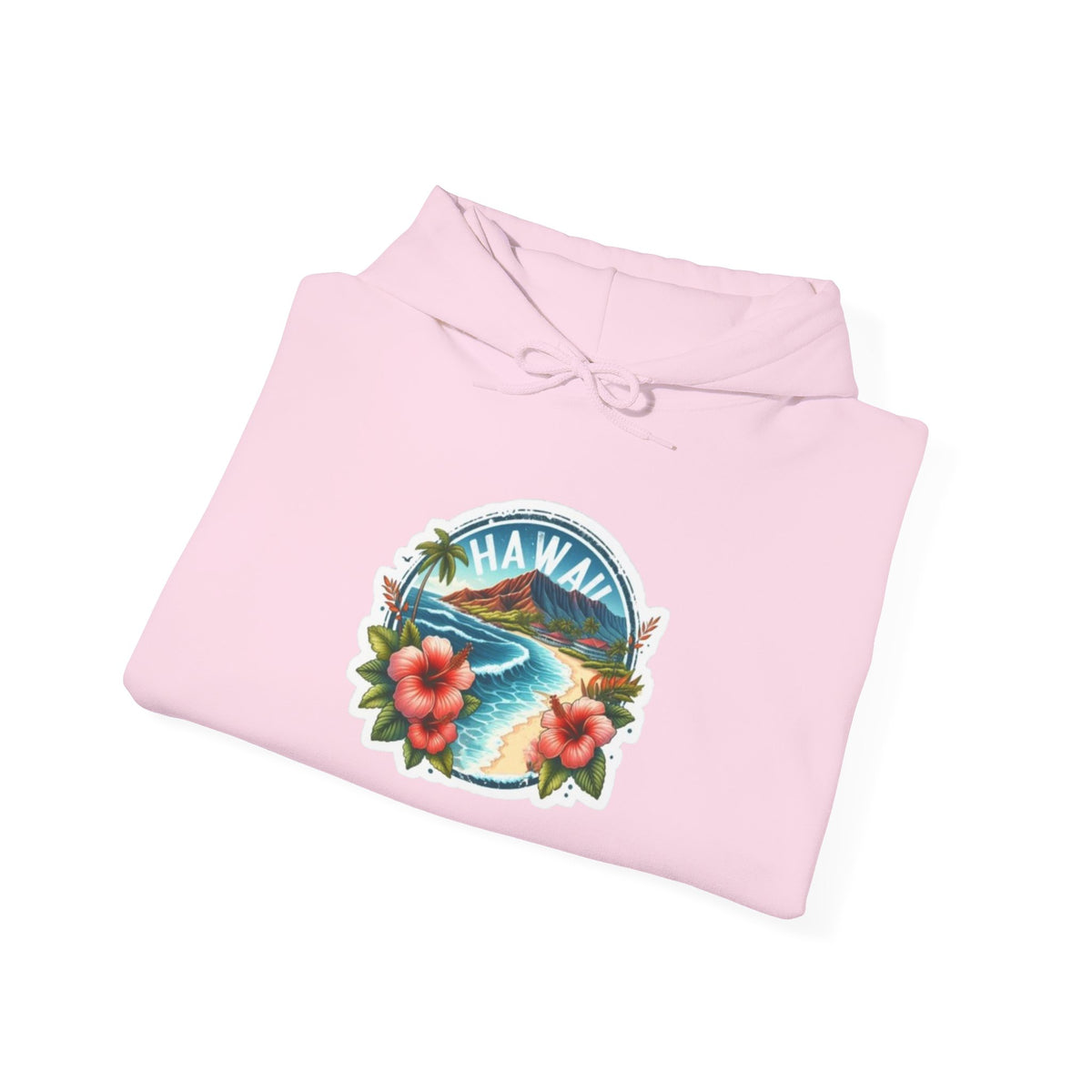 Hawaii Tropical Island Floral Hoodie