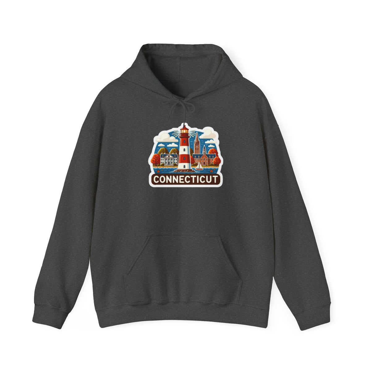 Connecticut Lighthouse Souvenir Hoodie