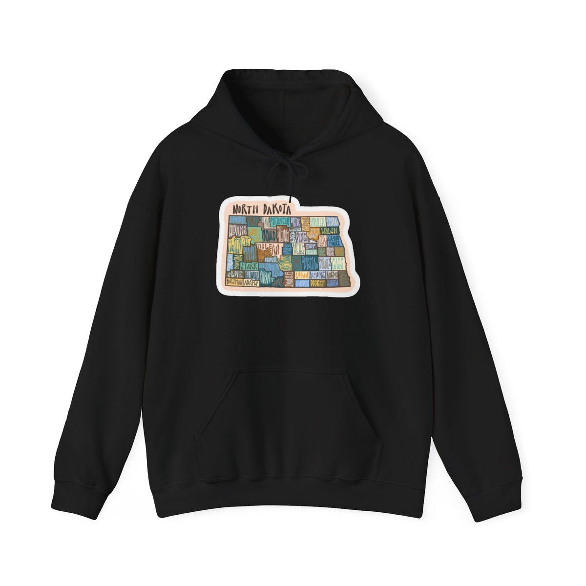 North Dakota Graphic Hoodie
